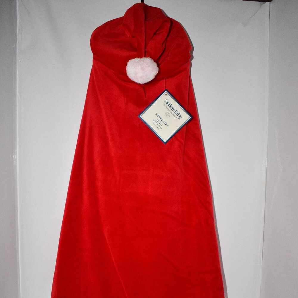 Southern Living Pet Collection Santa Pet Cape/Coat Size: Large #2021073 NWT